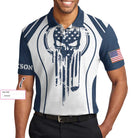 I Got A Hole In One Golf Custom Polo Shirt, Personalized Skull Golf Shirt For Men - Hyperfavor