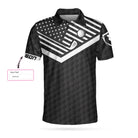 I Just Need To Go Golfing Custom Polo Shirt, Personalized American Flag Polo Shirt, Cool Golf Shirt For Men