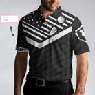 I Just Need To Go Golfing Custom Polo Shirt, Personalized American Flag Polo Shirt, Cool Golf Shirt For Men