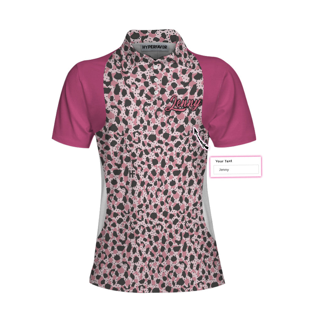 I Know I Play Like A Girl Try To Keep Up Short Sleeve Women Polo Shirt, Best Golfing Shirt For Ladies