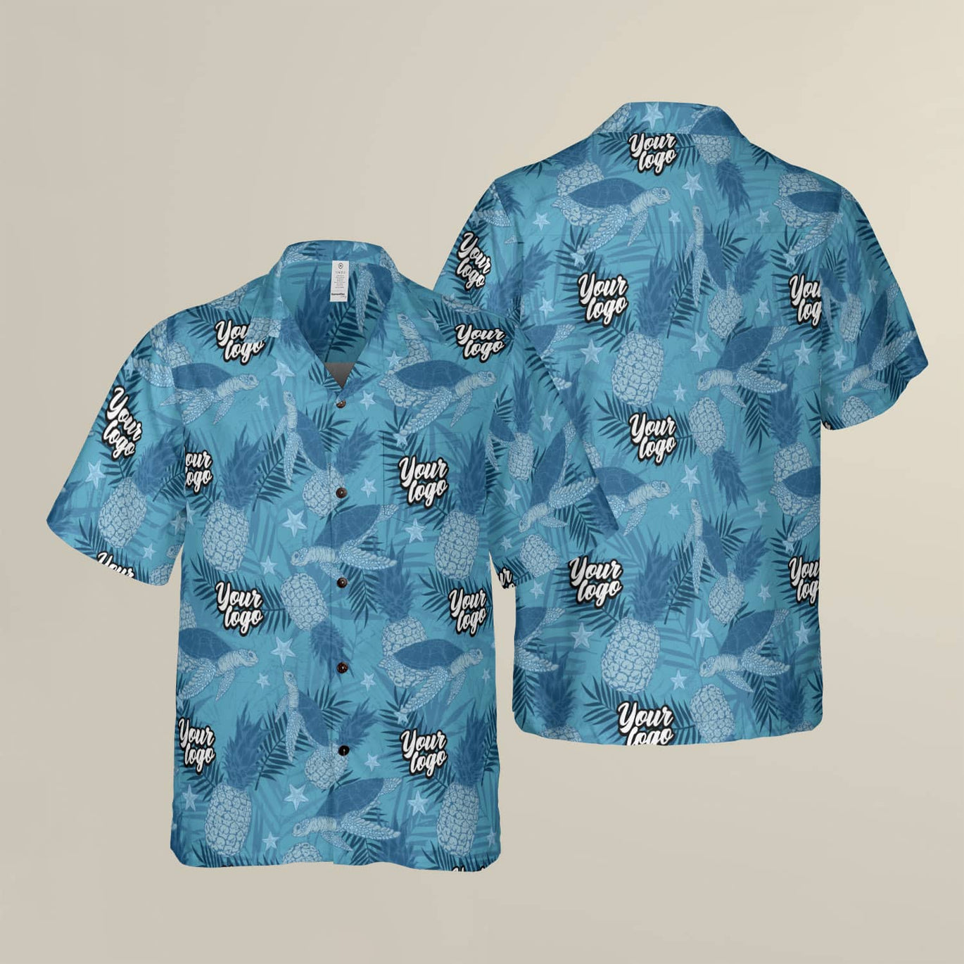 Chaos World Men's Hawaiian Shirt - Short Sleeve Button Down, Vibrant Print, Breathable Polyester