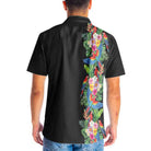 Men's Aloha Shirt Bird of Paradise Hibiscus Hawaiian Shirt
