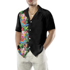 Men's Aloha Shirt Bird of Paradise Hibiscus Hawaiian Shirt