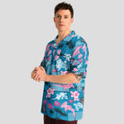 Eternal Aloha Hawaiian Shirt for Men, Vintage Polynesian Pattern Shirt, Tropical Island Vacation Shirt