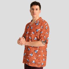 Cat and Mouse Pattern Custom Hawaiian Shirt