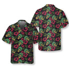 Native American Pineapple Chief Skull Hawaiian Shirt, Funny Tropical Skull Native American Shirt