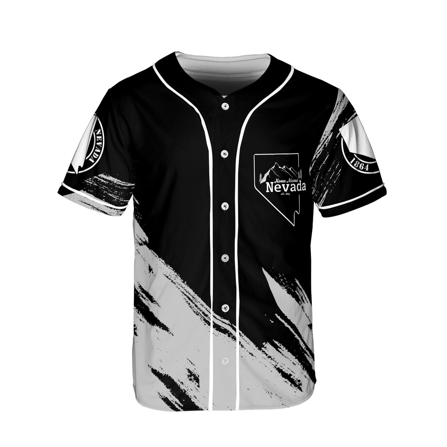 Nevada Silver State Baseball Jersey - HYPERFAVOR