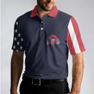 Never Forget Patriot Day Custom Polo Shirt, Personalized American Flag 9/11 Shirt For Men