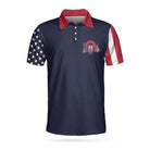 Never Forget Patriot Day Custom Polo Shirt, Personalized American Flag 9/11 Shirt For Men