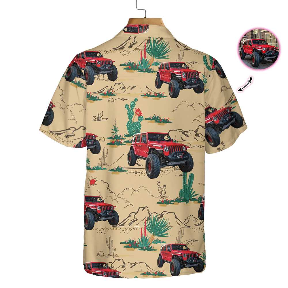 Personalized Jeep Custom Hawaiian Shirt, Vintage Jeep Shirt For Men And Women