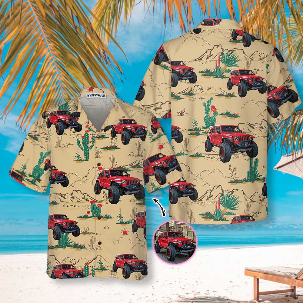 Personalized Jeep Custom Hawaiian Shirt, Vintage Jeep Shirt For Men And Women