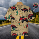 Personalized Jeep Custom Hawaiian Shirt, Vintage Jeep Shirt For Men And Women