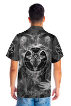 Satanic Skull Hawaiian Shirt, Satan Gothic Skull Shirt For Men And Women