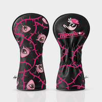 Spiky Eyeball Strawberry Driver Cover