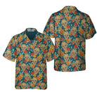 Sugar Skull Dead Day Hawaiian Shirt, Vintage Floral Mexican Skull Shirt, Unique Day Of The Dead Gift