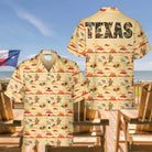 Texas Cowboy Cactus Texas Hawaiian Shirt, Vintage Texas Shirt For Texas Lovers