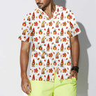 Thanksgiving Gnomes Shirt For Men Thanksgiving Hawaiian Shirt, Seamless Gnomes Thanksgiving Gift