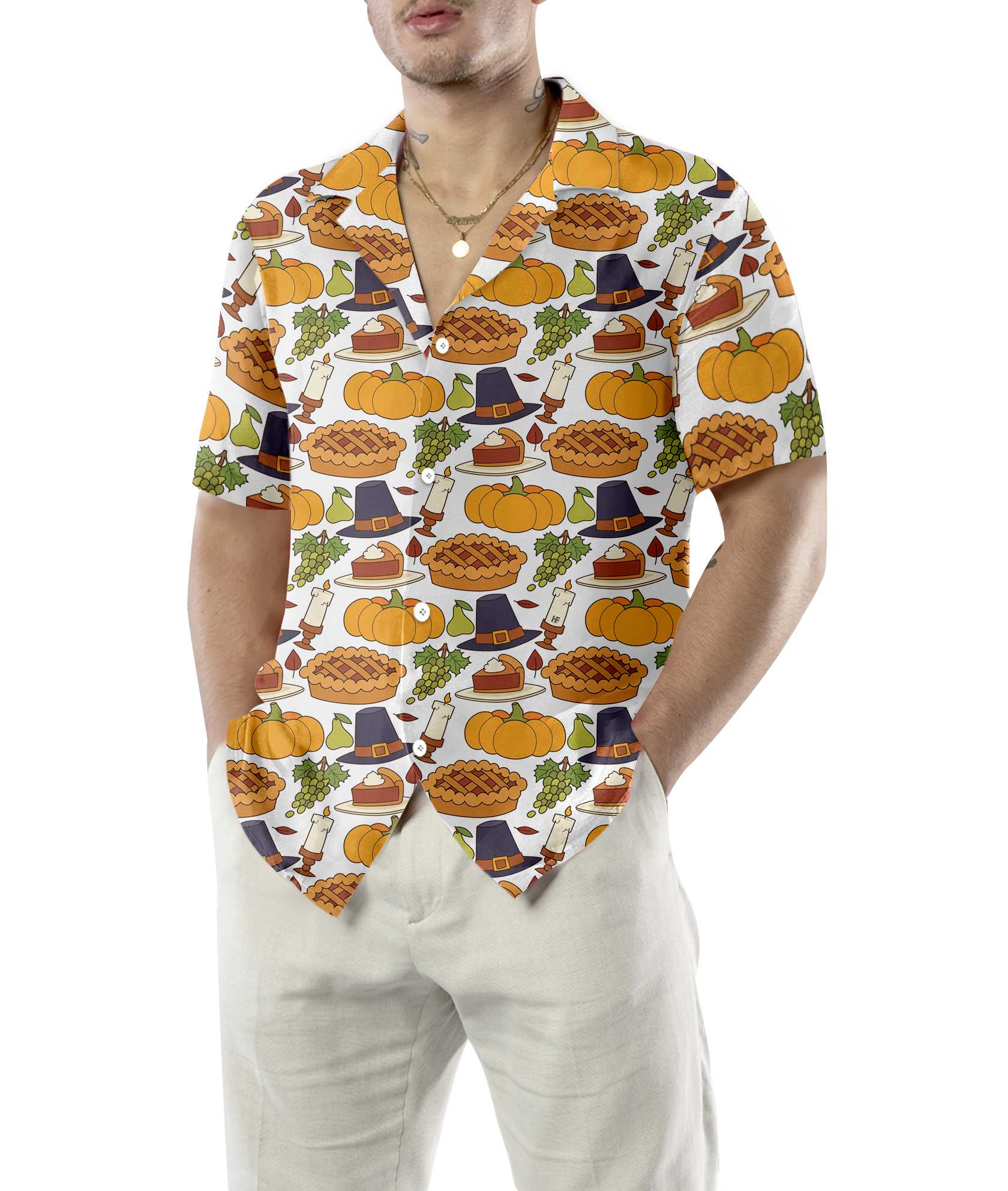 Thanksgiving Harvest Celebration Hawaiian Shirt, Thanksgiving Feast Shirt, Best Gift For Thanksgiving Day