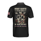 The US Veteran We Went Anyway Custom Polo Shirt, Personalized Gift Idea For Veterans, American Flag Polo Shirt - Hyperfavor