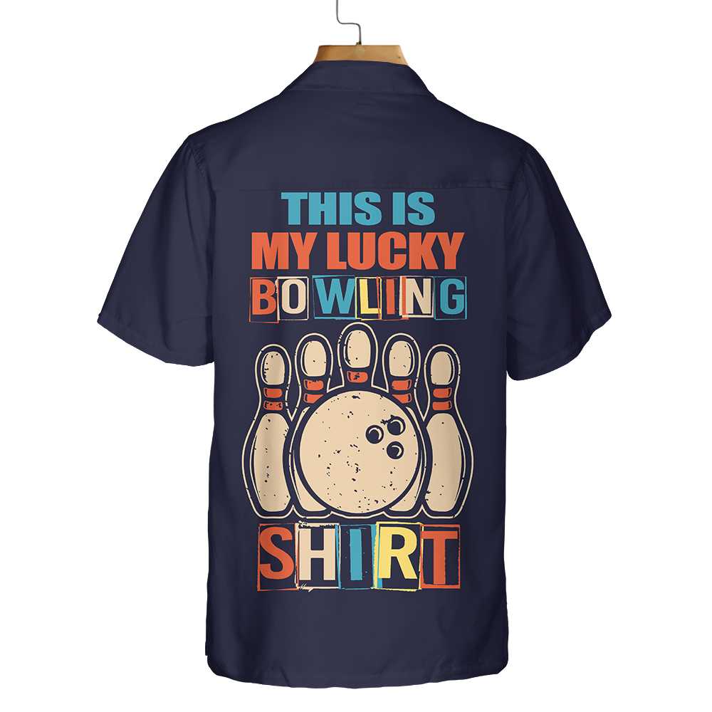 This Is My Lucky Bowling Hawaiian Shirt, Colorful Bowling Ball Shirt, Best Gift For Bowling Players