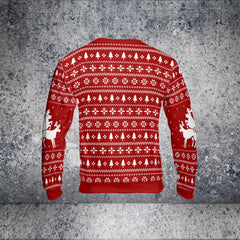 Three Naughty Deer Ugly Sweater