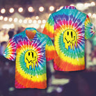 Trippy Hippie Rainbow Tie Dye Hippie Hawaiian Shirt, Unique Hippie Shirt For Men And Women