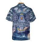 US Navy Veteran No One Fights Alone Veteran Hawaiian Shirt, Proud Veteran Shirt, Best Gift For Navy Veteran