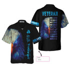 Veteran Don't Think Because My Time Has Ended Custom Hawaiian Shirt, Proud Veteran Shirt