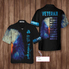Veteran Don't Think Because My Time Has Ended Custom Hawaiian Shirt, Proud Veteran Shirt