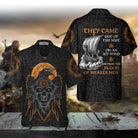 Viking They Came Out Of The Mist Viking Hawaiian Shirt, Viking Shirt Gift For Men And Women