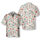 Vintage Christmas Reindeer Hawaiian Shirt, Best Gift For Christmas
