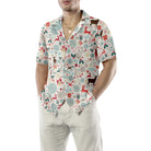 Vintage Christmas Reindeer Hawaiian Shirt, Best Gift For Christmas