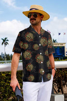 Vintage Native American Skull With Lizard Hawaiian Shirt, Wild West American Indian Shirt