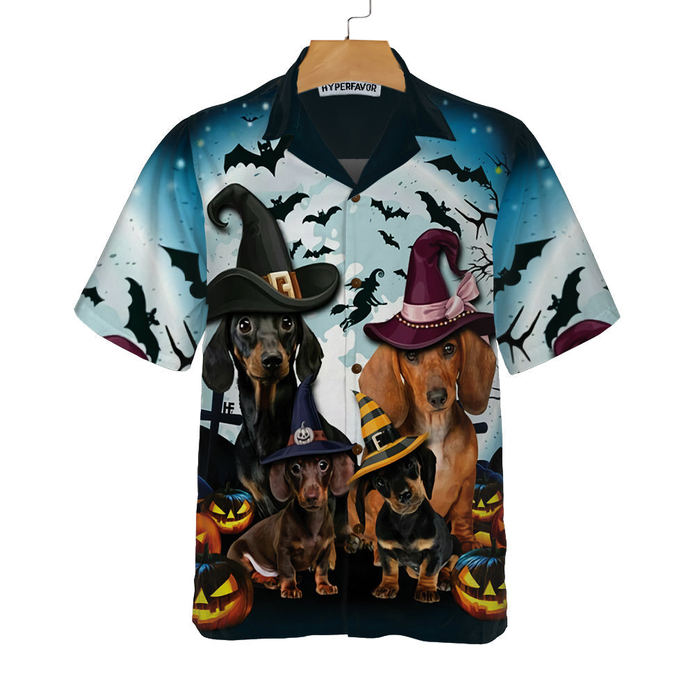 We Are Ready To Go Trick Or Treat Dog Halloween Hawaiian Shirt, Funny Halloween Shirt For Men & Women