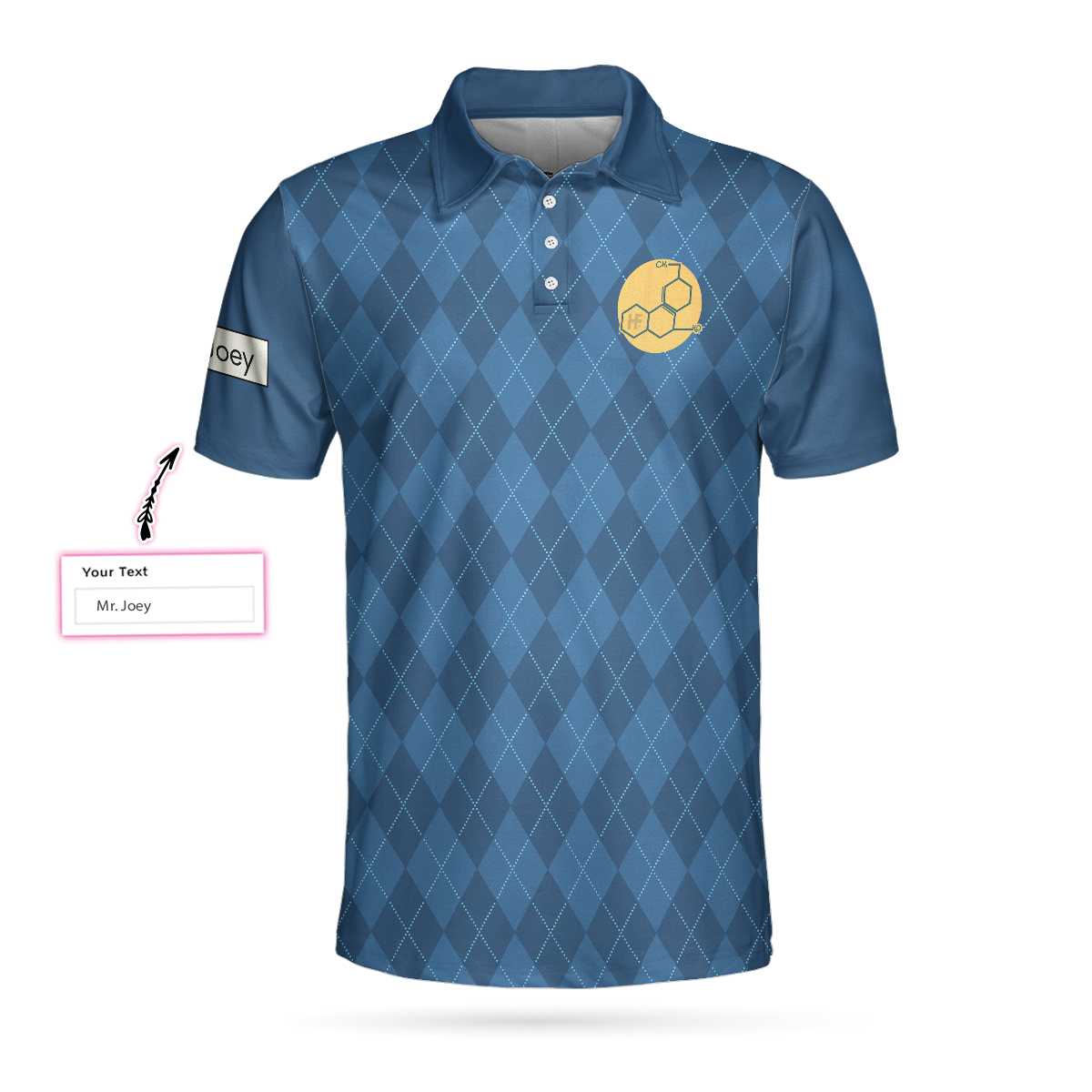 Your Goal Is Universe Custom Polo Shirt, Personalized Chemistry Shirt For Men