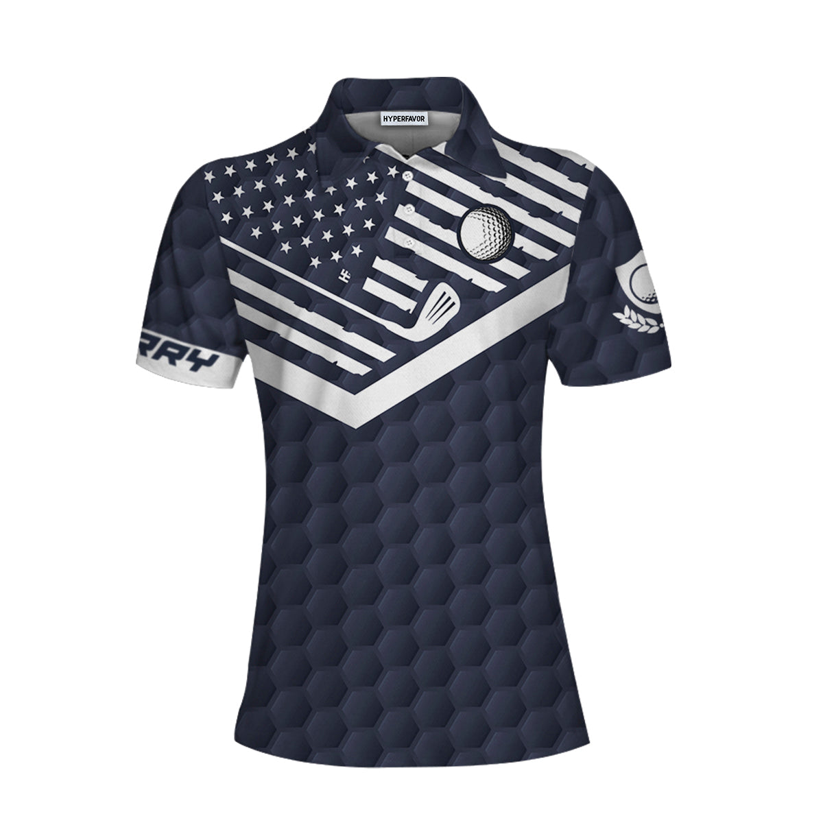 Your Hole Is My Goal Golf Custom Short Sleeve Women Polo Shirt - Hyperfavor