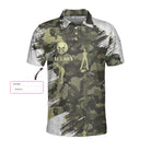 Your Hole Is My Goal Skull Golfer Custom Polo Shirt, Personalized Golf Shirt For Men
