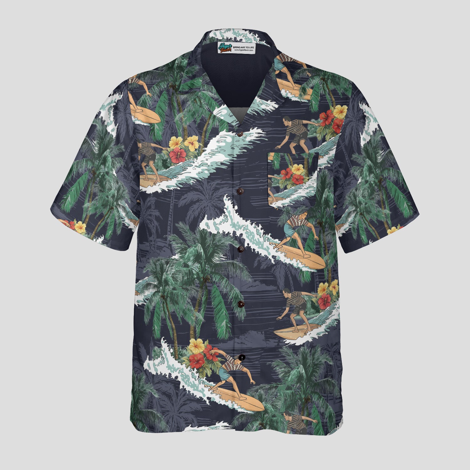 Aloha Surfing Hawaiian Shirt