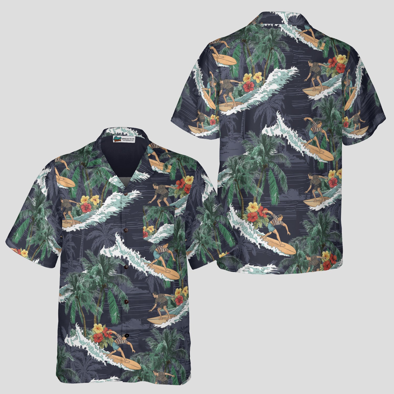 Aloha Surfing Hawaiian Shirt