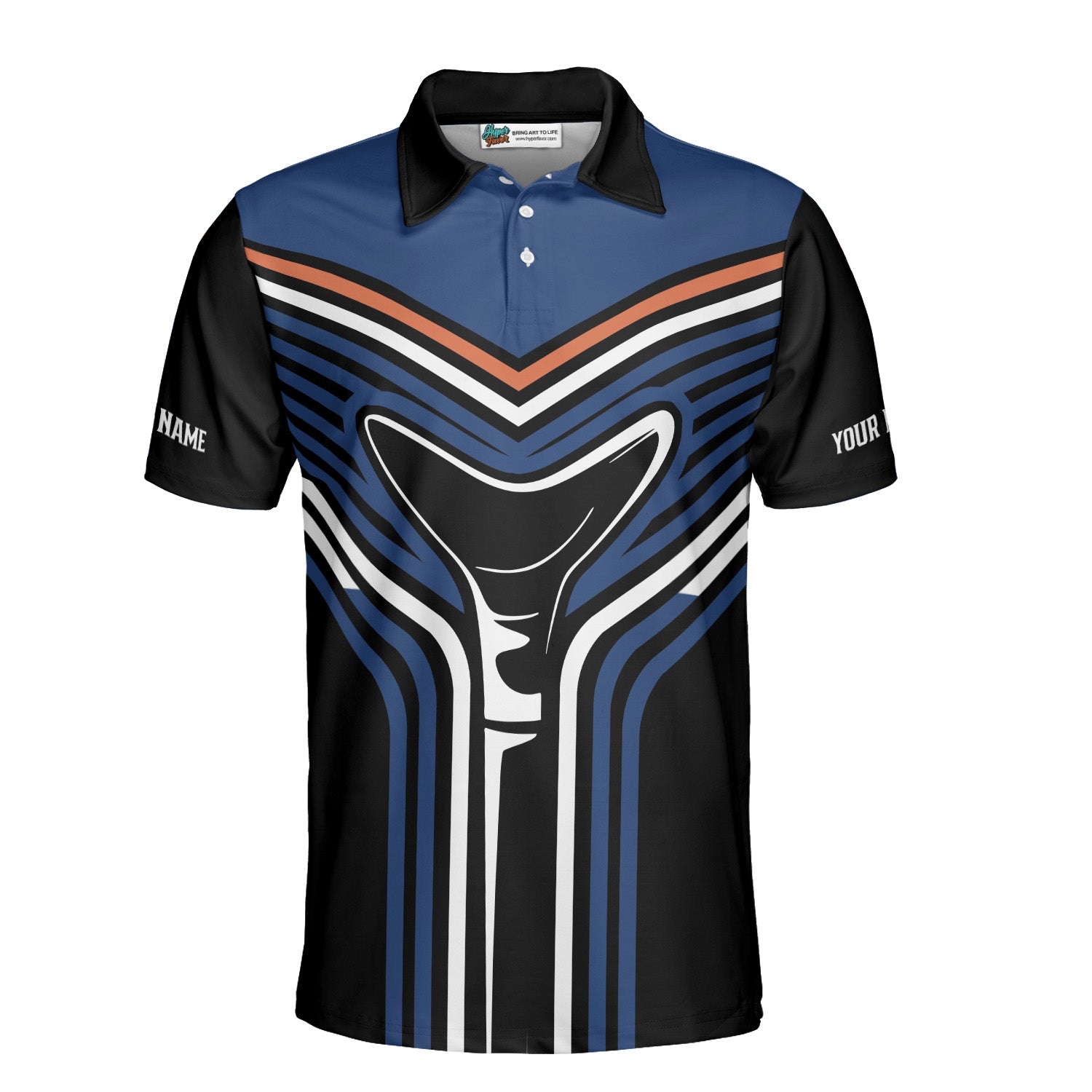 Birdie Golf Polo Shirt Custom Golf Shirt for Men