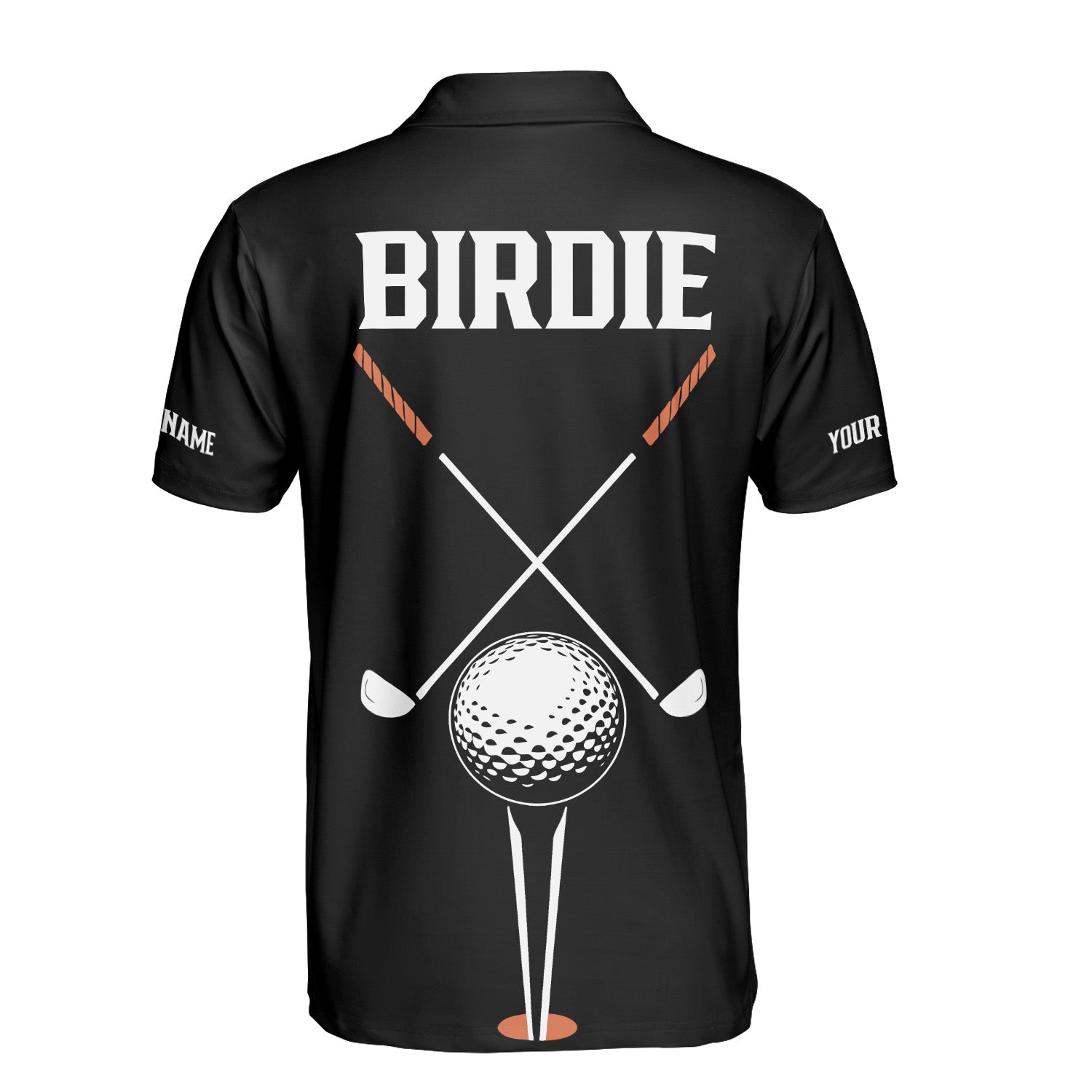 Birdie Golf Polo Shirt Custom Golf Shirt for Men