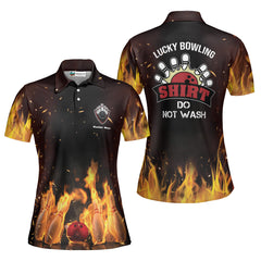 Bowlers Choice Polo Shirt Custom Bowling Shirt for Women