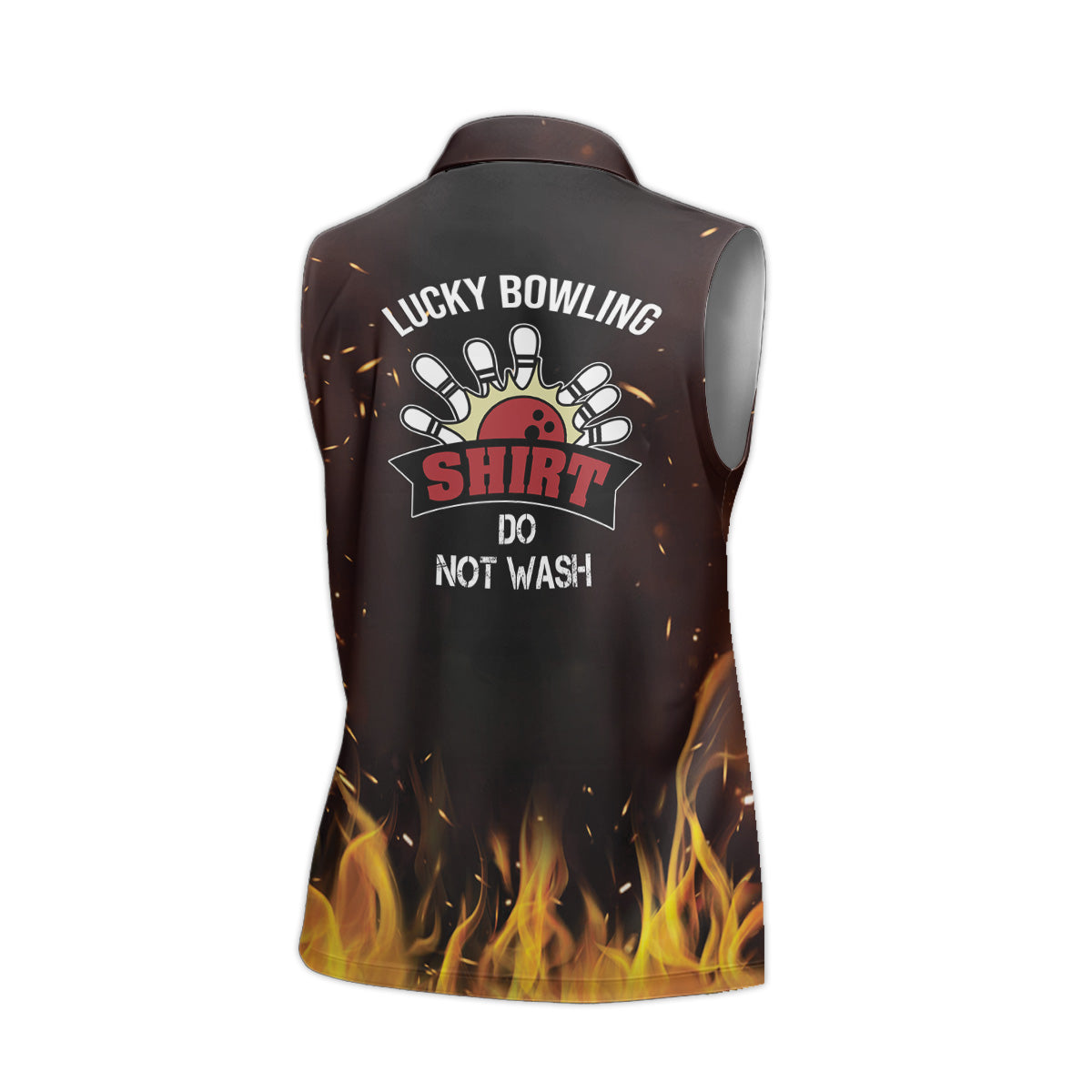 Bowlers Choice Sleeveless Polo Shirt Custom Bowling Shirt for Women