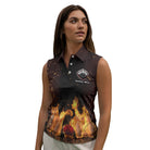 Bowlers Choice Sleeveless Polo Shirt Custom Bowling Shirt for Women