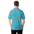 Golf Wang Inspired Flame Polo Shirt for Men, Stylish Streetwear Golf Polo