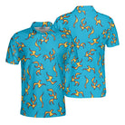 Golf Wang Inspired Flame Polo Shirt for Men, Stylish Streetwear Golf Polo