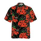 Halloween Horror Queen Cat Halloween Hawaiian Shirt, Halloween Shirt For Men And Women