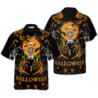 Skeleton Dances In The Darkness Hawaiian Shirt