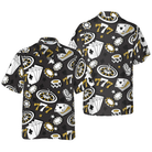 Playing Chip Cards Poker Shirt For Men Hawaiian Shirt