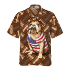 Cigar And American Bulldog Shirt For Men Hawaiian Shirt